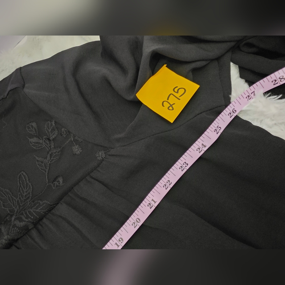 Maurices Black Sheer Blouse - Picture 10 of 11